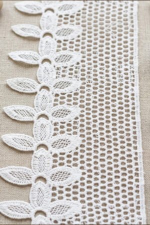 White Polyester Gpo Lace